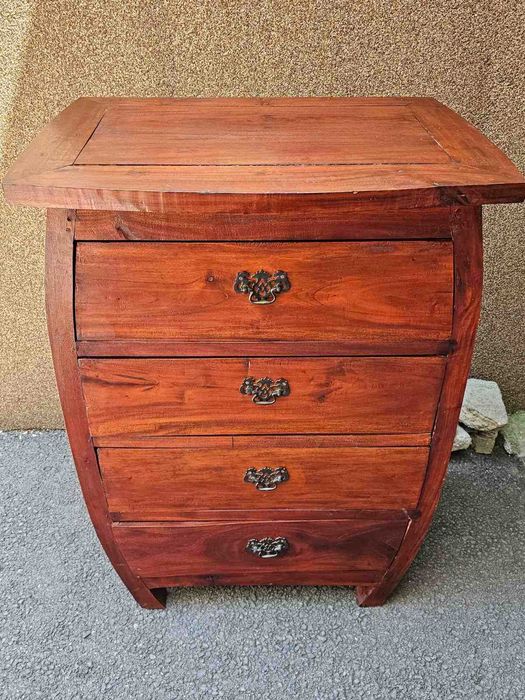 Ретро скрин изработен изцяло от масив