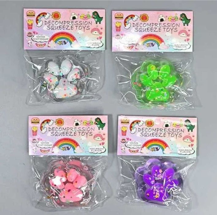 Скуиши котешки лапички, антистрес