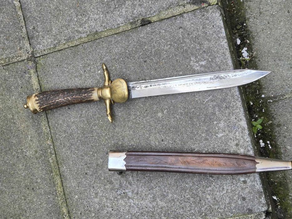 Cutit vintage german de vanatoare