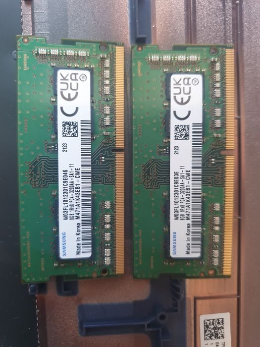 Комплект ОЗУ DDR4 16GB (2x8GB) 3200MHz Samsung SO-DIMM для ноутбука
