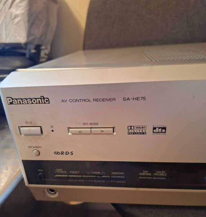 Ресийвър  PANASONIC, SA-HE75 - работещ!