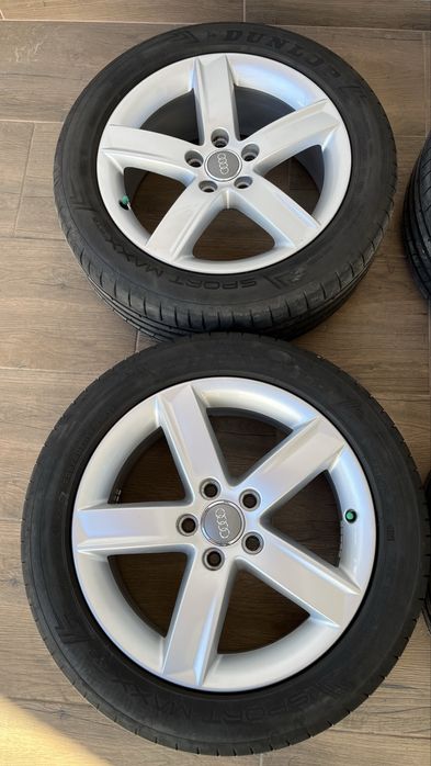 Jante R17 Audi originale/Jenți/Genți/Roți/Sliaj/Alu/Set/A3/A4/A6/Q3/Q5
