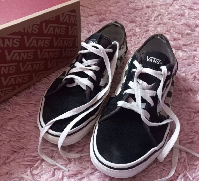 Обувки Vans, 37, черно-бели