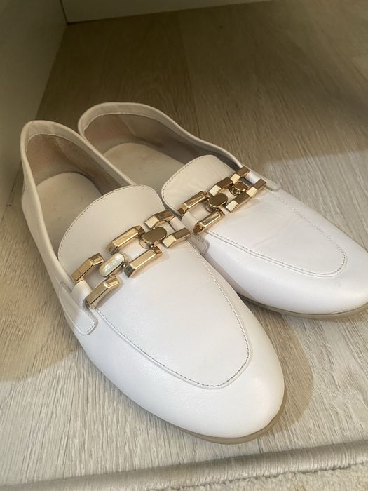 Ақ лофер, 1 рет киілген (жаңадай)