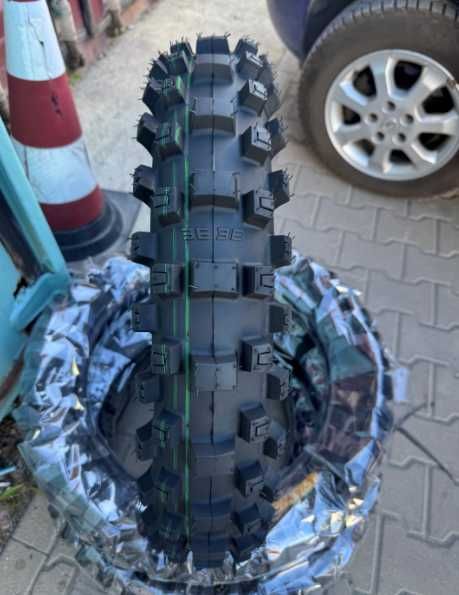 мотокрос гума 059B 120/90-19 mx3.1   Зелена лента super Soft