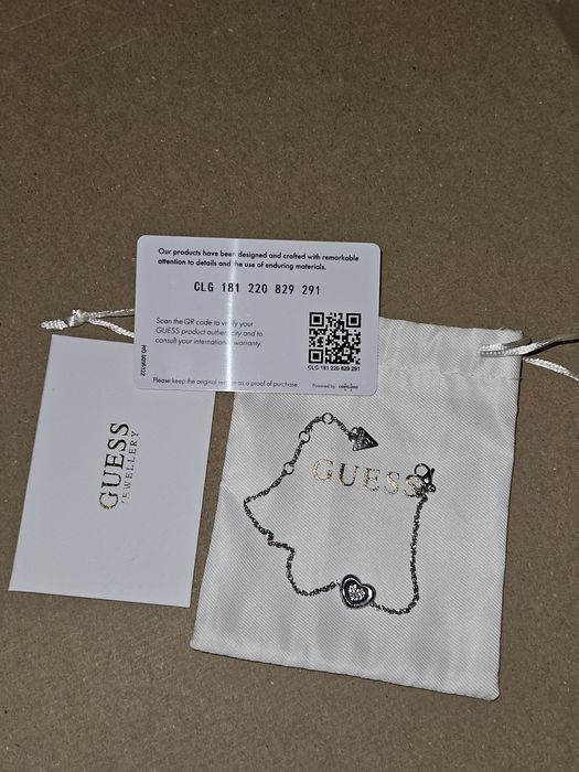 Guess гривничка медицинска стомана