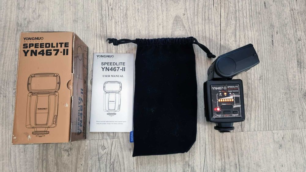 Blitz / Flash Yongnuo YN467-II Digital NIKON iTTL Bouncer/Difuser/Husa