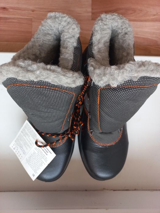 Ботинки рабочие зимние 43 размер,   натуральная кожа, тёплые