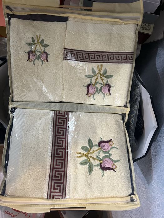 Полотенца набор из трех полотенец