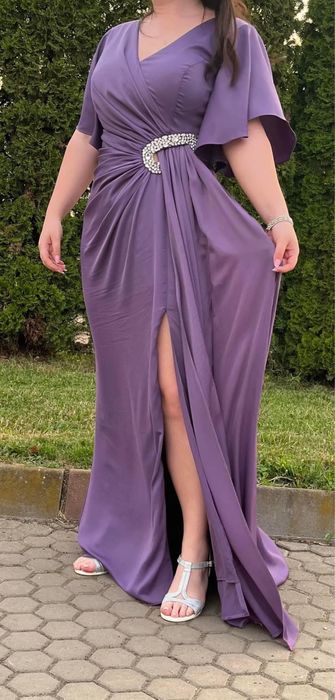 Rochie eleganta lavanda
