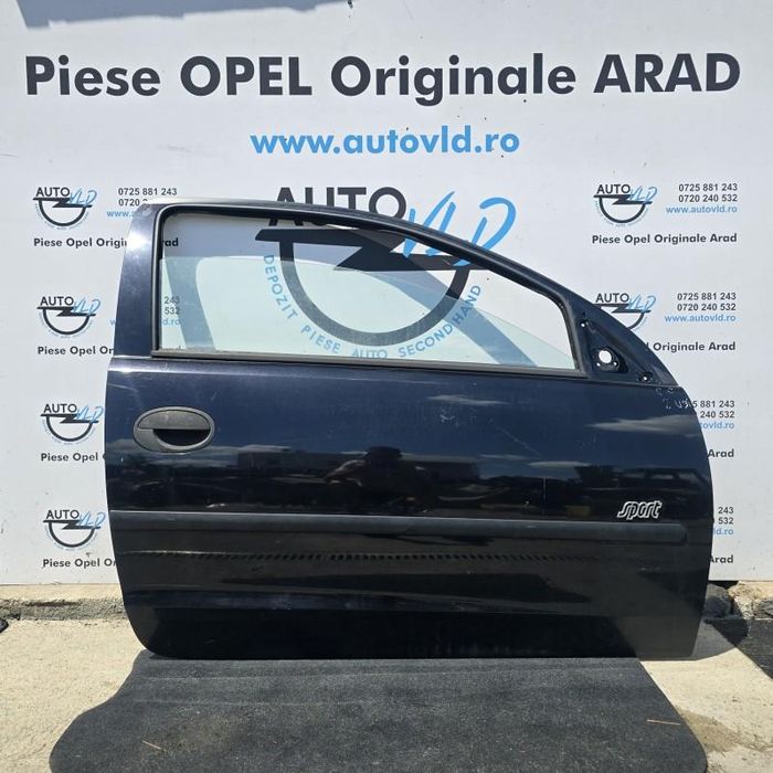 Portiera usa neagra dreapta fata Opel Corsa C