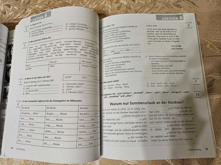 Учебници по немски език - Menschen B1 / Sicher B2/ Themen Aktuell