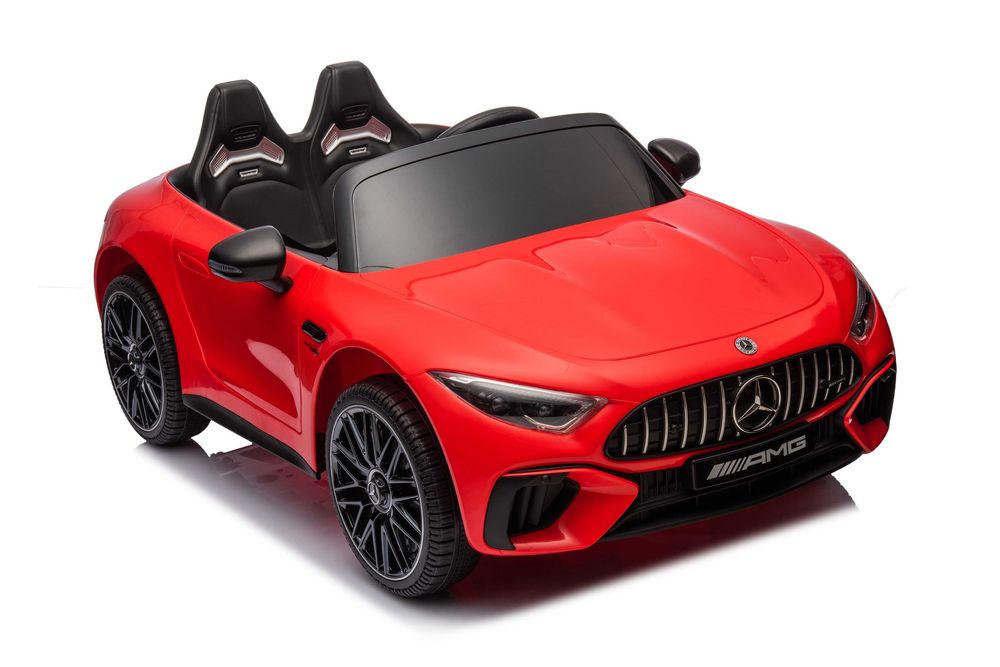 Masinuta electrica pentru 2 copii Mercedes SL63, 4x 40W, 12V 10Ah RED