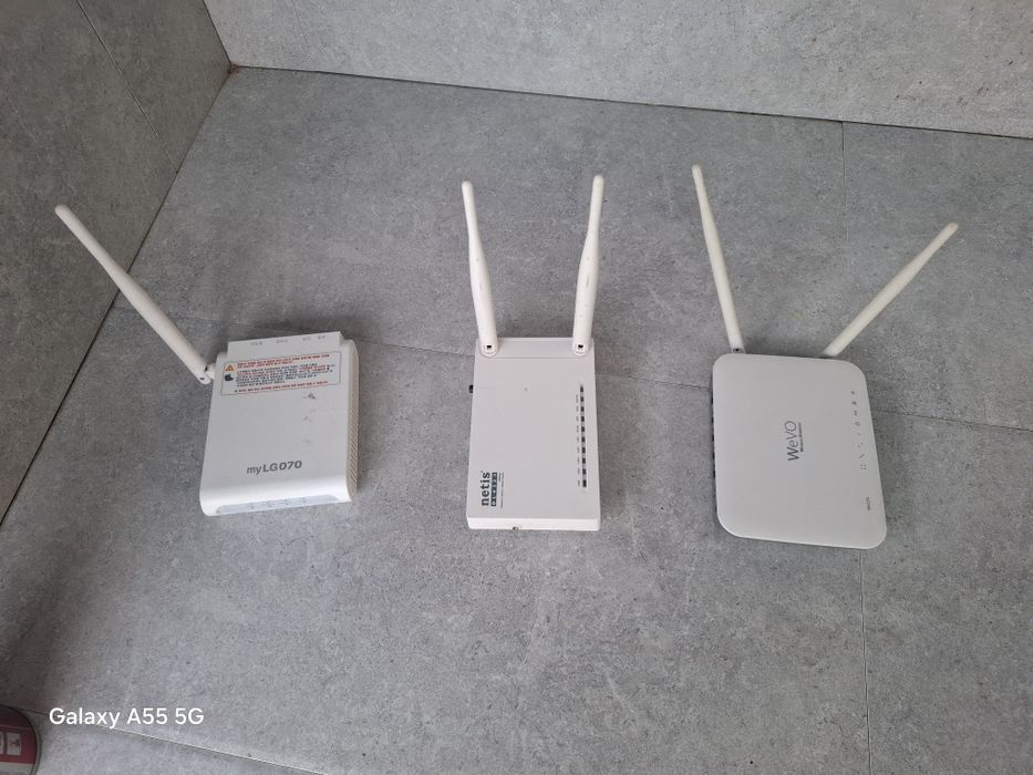 WiFi роутеры (Netis, WeVO) рабочие