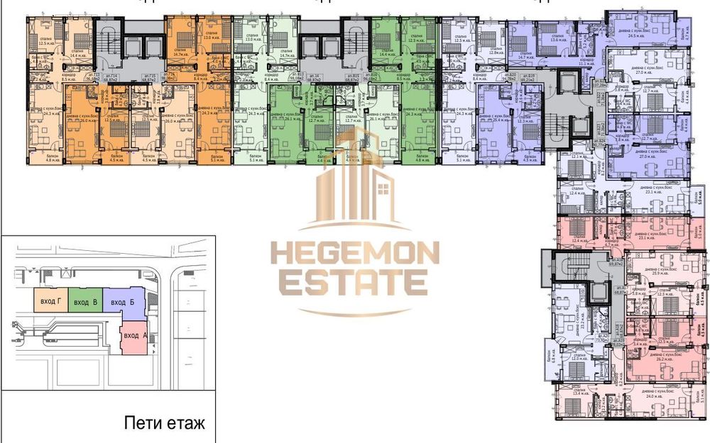 Продава се Двустаен апартамент в Варна, Кайсиева градина - 69 кв.м за 1508 €/кв.м - Снимка #4