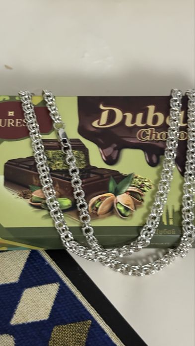 Цепочка мужской серебро