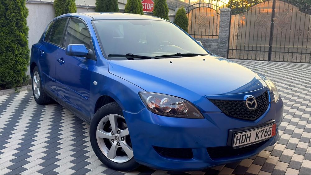 Mazda 3 2007 Facelift 1,6 Benzina Manual 5+1 Trepte Clima Primu Nr Rosu Scos Valabil