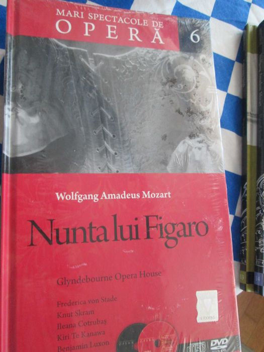 6 DVD   Mari spectacole  de opera