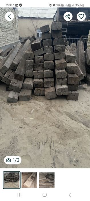 Шпал  ағаштар стандарт