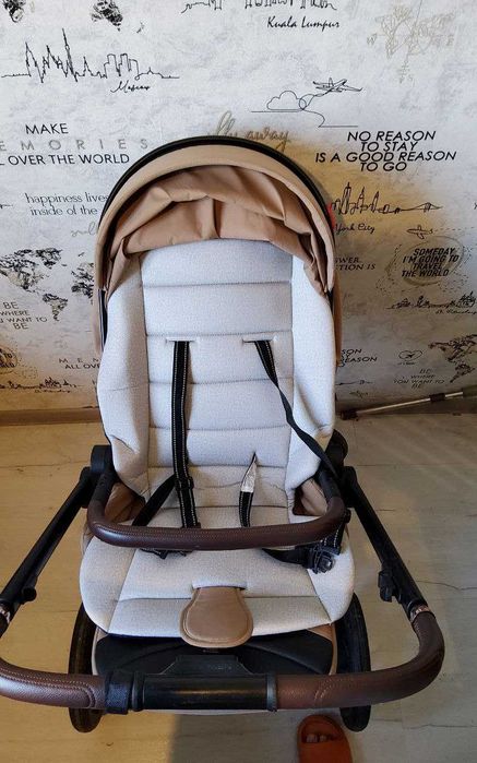 Продам коляску с шезлонгом