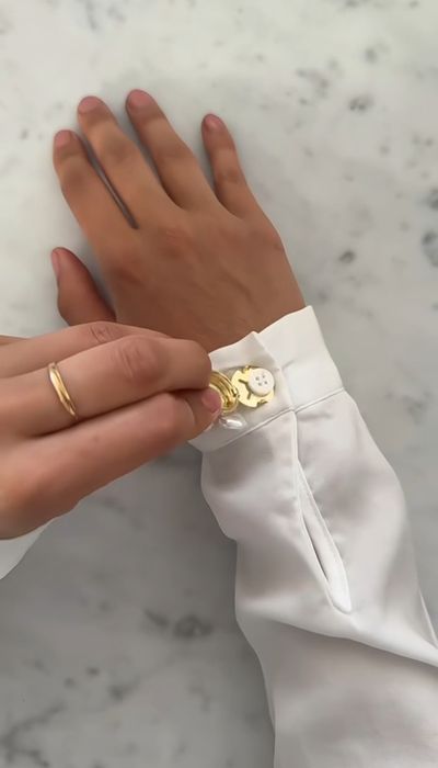 Запонки женские декоративные