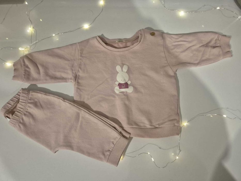 Бебешки комплект Benetton - 6-9 м.