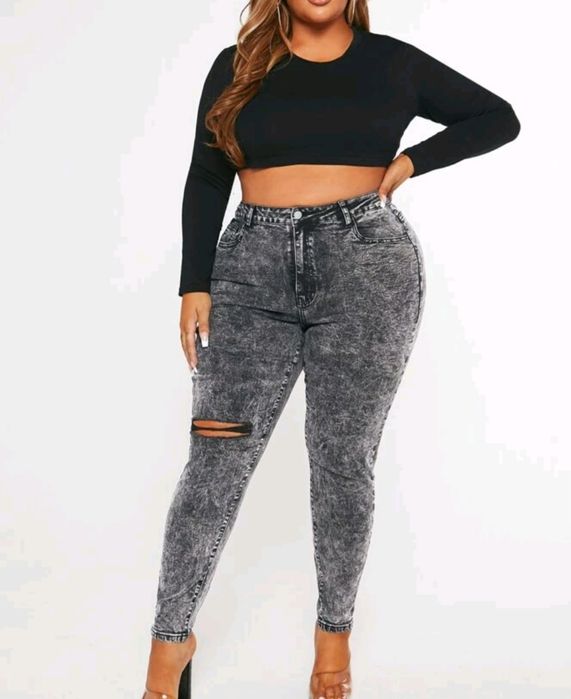 Дънки голям размер