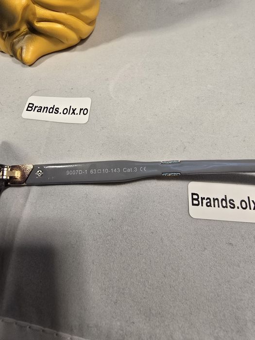 Promotie - Ochelari de soare Burberry Grey, 9007, made in Italy