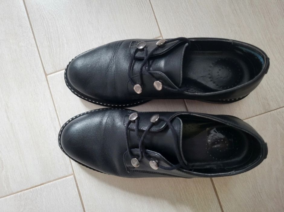 Pantofi piele Luca di Gioia