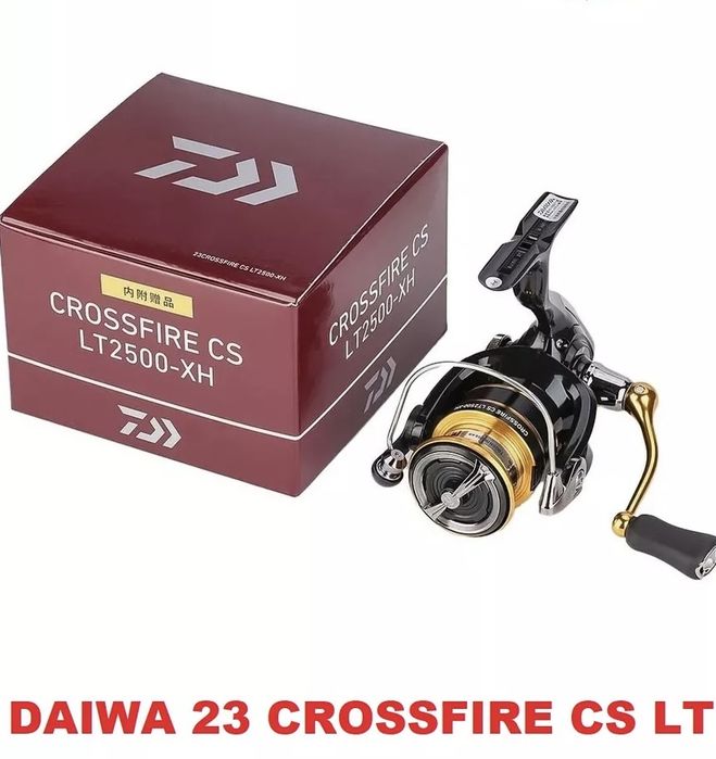 Daiwa Crossfie CS LT 2500-XH. В подарок вторая на фото.