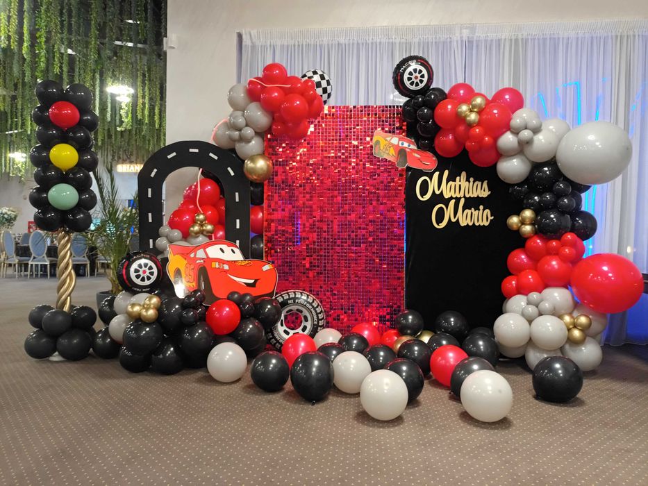 Arcada de baloane Aranjamente botez Photocorner Decor evenimente