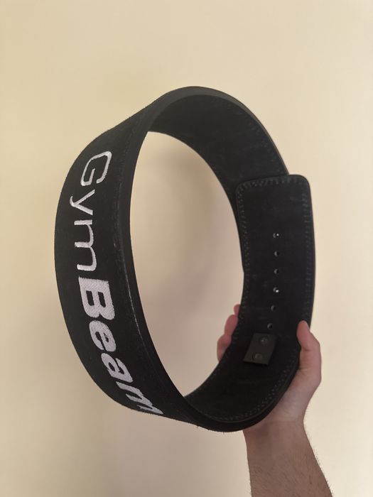 Колан за вдигане на тежести GymBeam lever belt