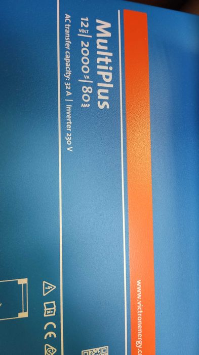 Victron multiplus 12/2000 80 инвертор зарядно кемпер лодка каравана