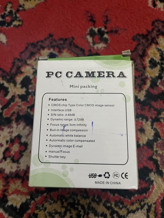 Pc camera mini packing