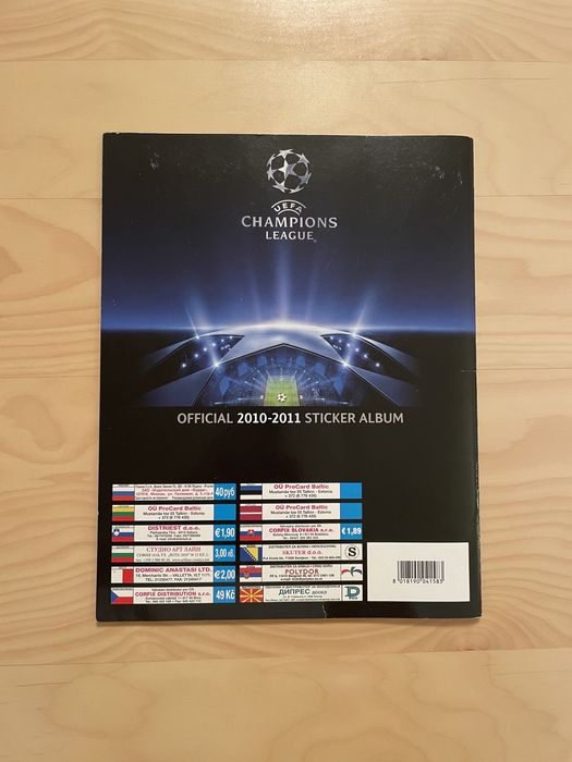 Албум Panini Шампионска лига 2010/11