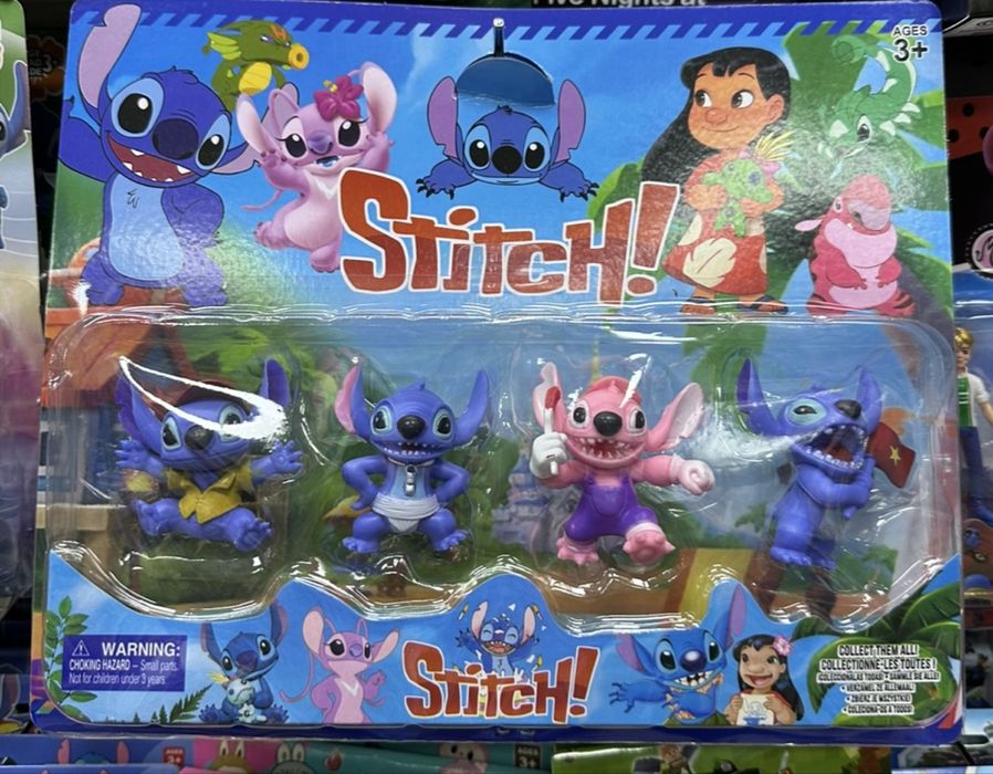 4 броя фигурки Лило и Стич