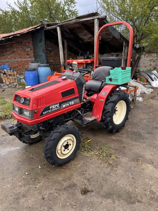 Mitsubishi MTX15 4x4 +Плуг и фреза