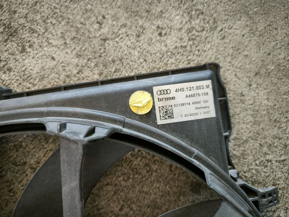 Перки с дифузьор за Audi A8 D4 4.2tdi 385кс. 4H0 121 003 M