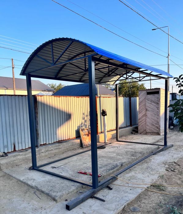 Тапчан беседка навес скамейка