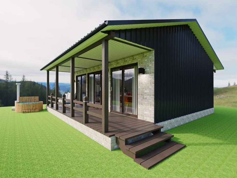 Vand casuta modulara 5m x 10m