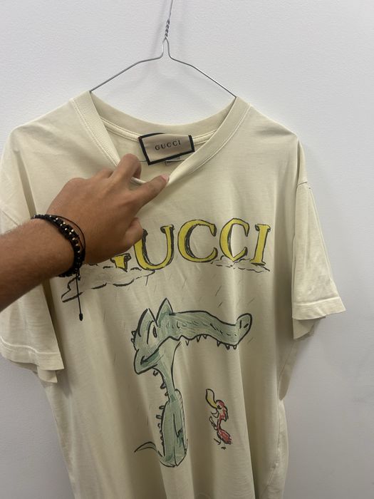 Tricou Gucci Crem