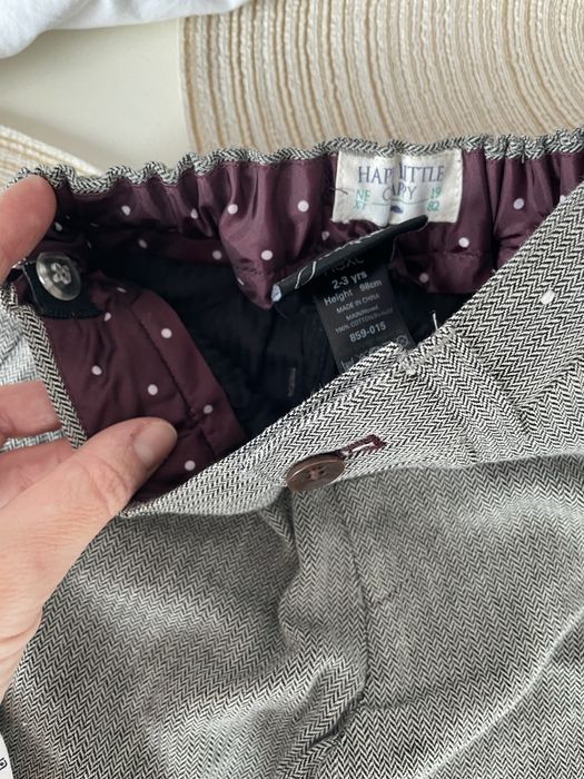 Set de haine pentru băieței (cămăși, pantaloni), pentru vârsta de 1,5–2 ani (18–24 luni) — mărci: TEX baby, H&M, Next.