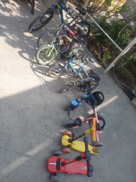 Velosiped Samokatlar sotiladi