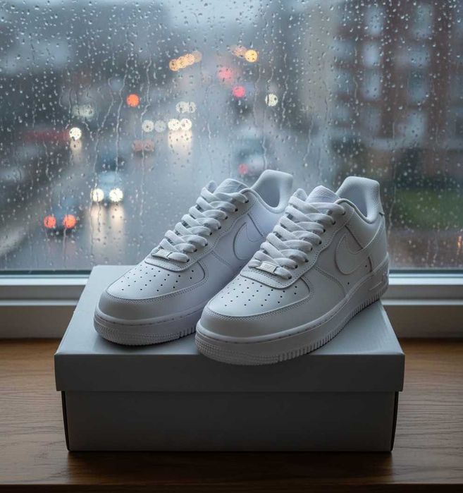 AIR Force 1 Alb - Sneakersi Premium - Super Reducere