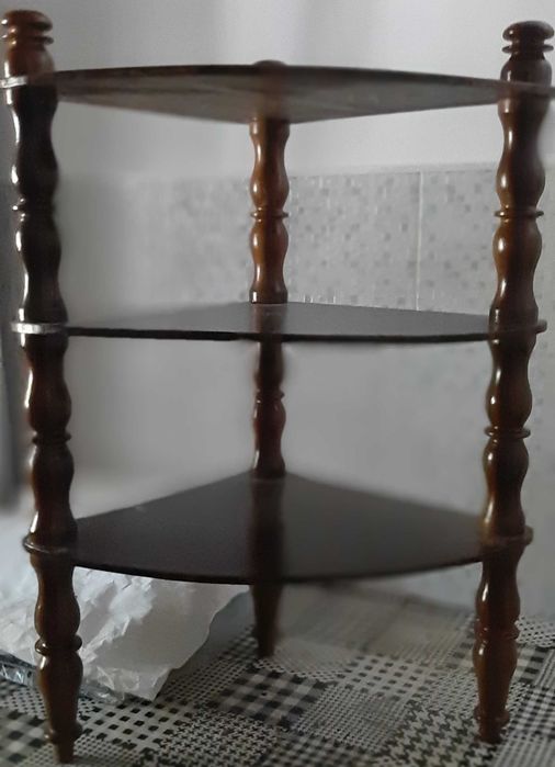 COLTAR (Etajera) LEMN anii 1980