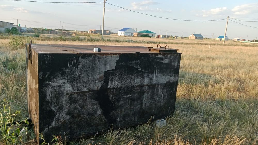 Бочка железная для ёмкости