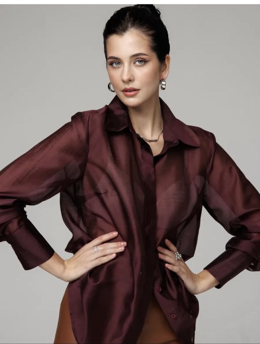 Продам блузку бордового цвета