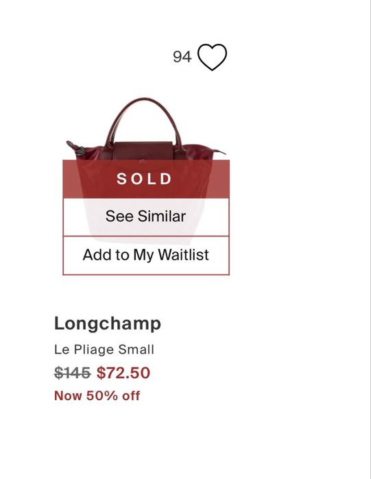 Longchamp Le Pliage Small