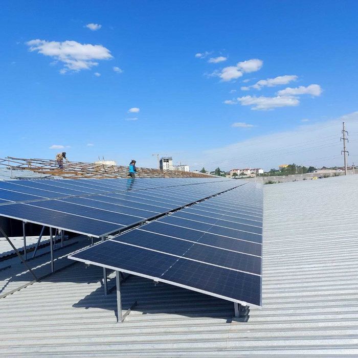 Солнечные панели I Quyosh paneli I Қуёш панилларини ўрнатиш