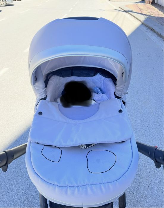 Бебешка количка Cross 3 в 1